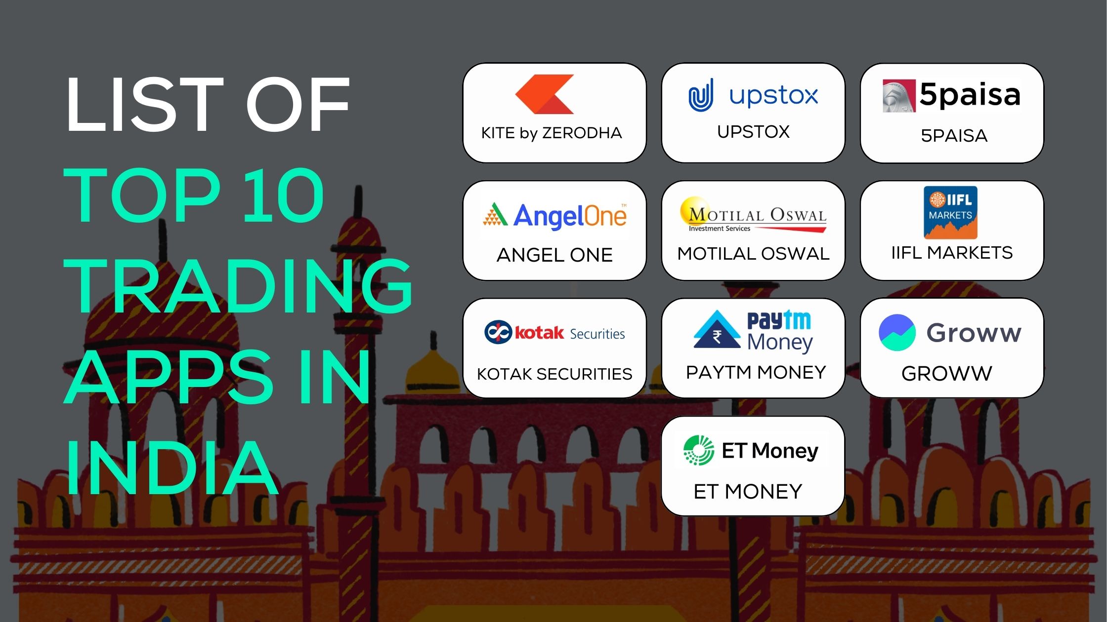 top 10 trading apps in India